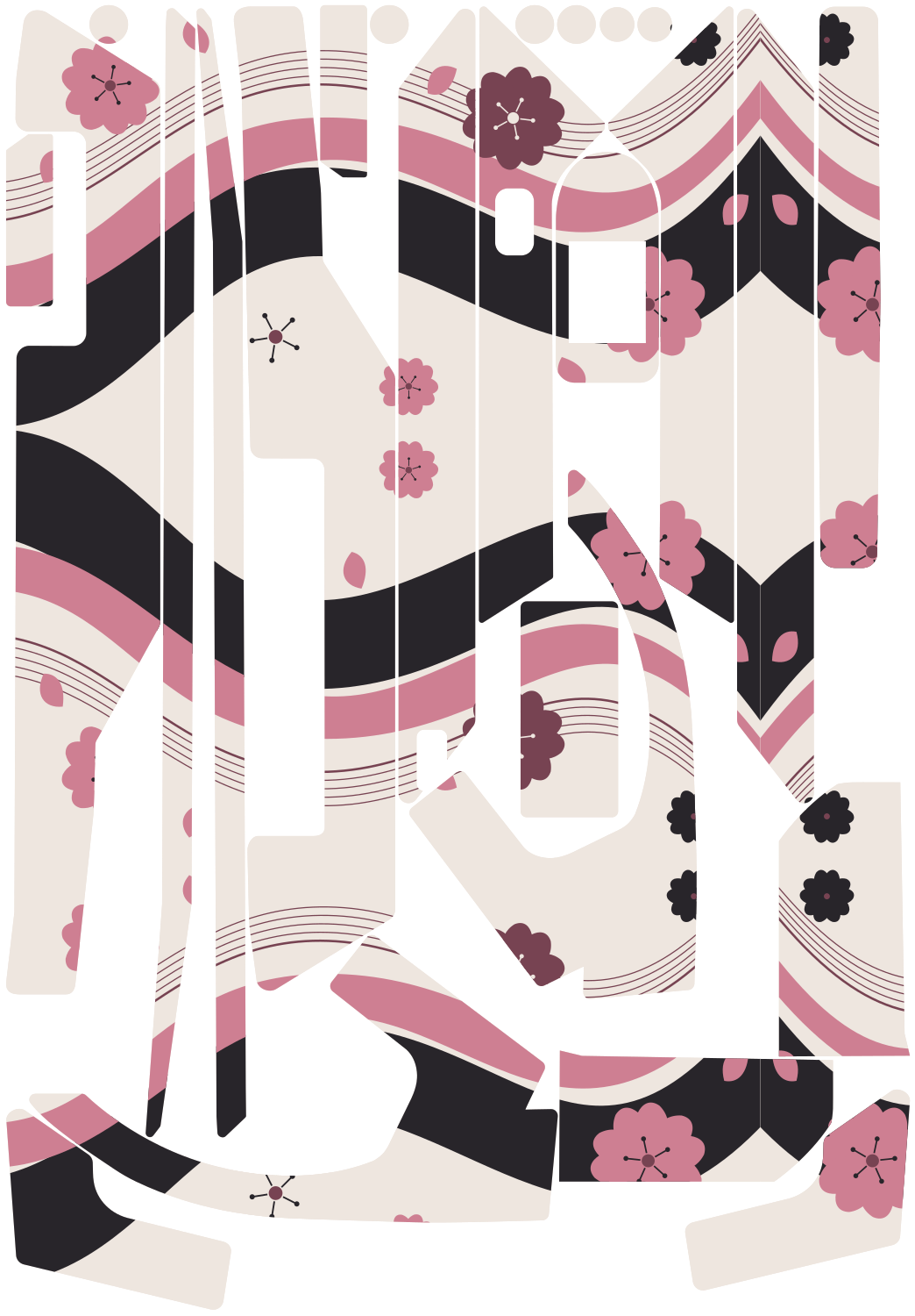 SAKURA INK für Segway Ninebot F3: 25 Originalteile des Skin-Sets.