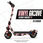 VINYL GROOVE Skin für Segway Ninebot F3. Felgenaufkleber separat erhältlich.