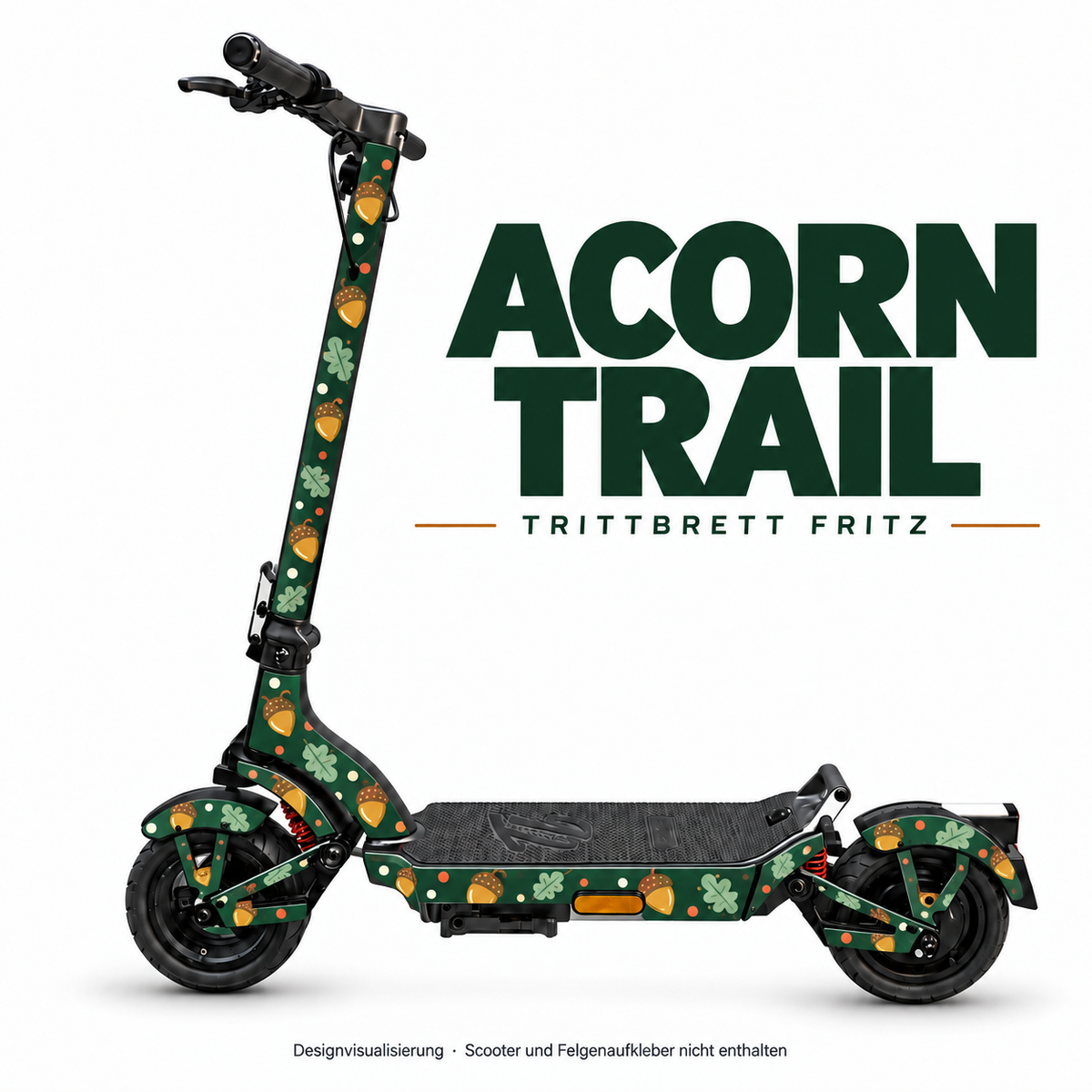 TRITTBRETT FRITZ Skin – ACORN TRAIL