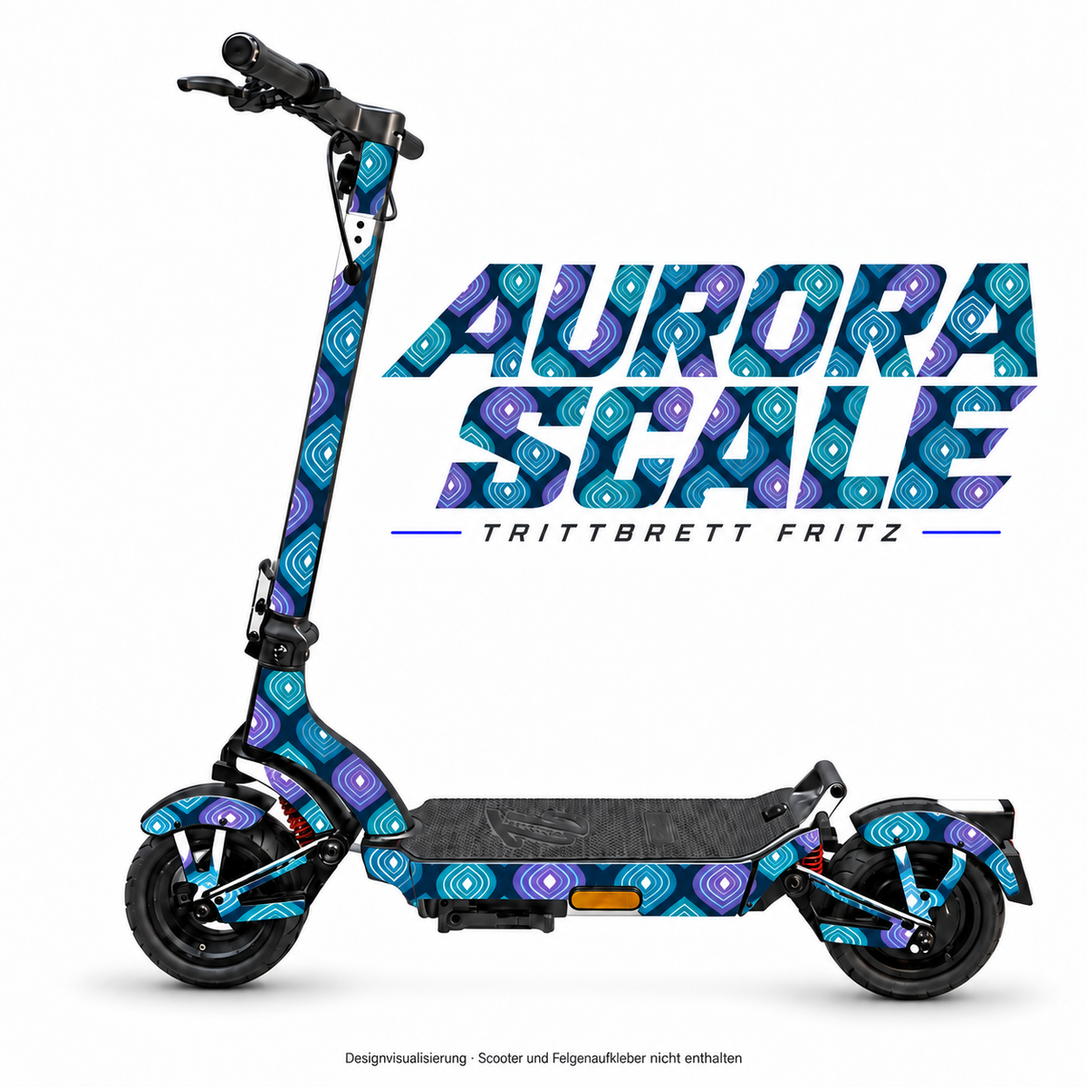 TRITTBRETT FRITZ Skin – AURORA SCALE