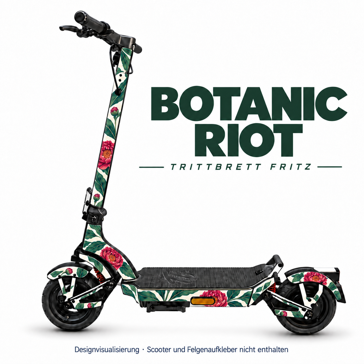 TRITTBRETT FRITZ Skin – BOTANIC RIOT
