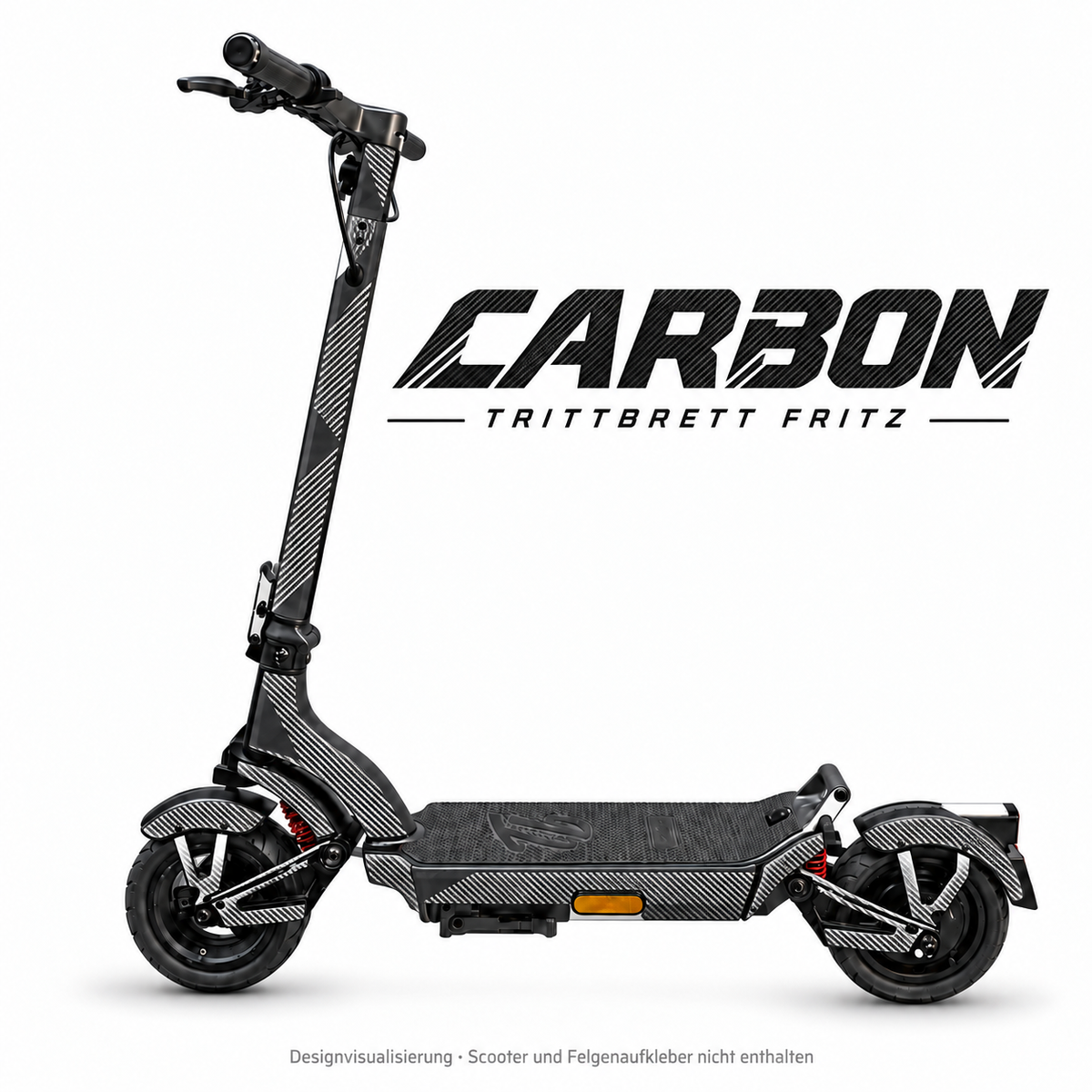 TRITTBRETT FRITZ Skin – CARBON