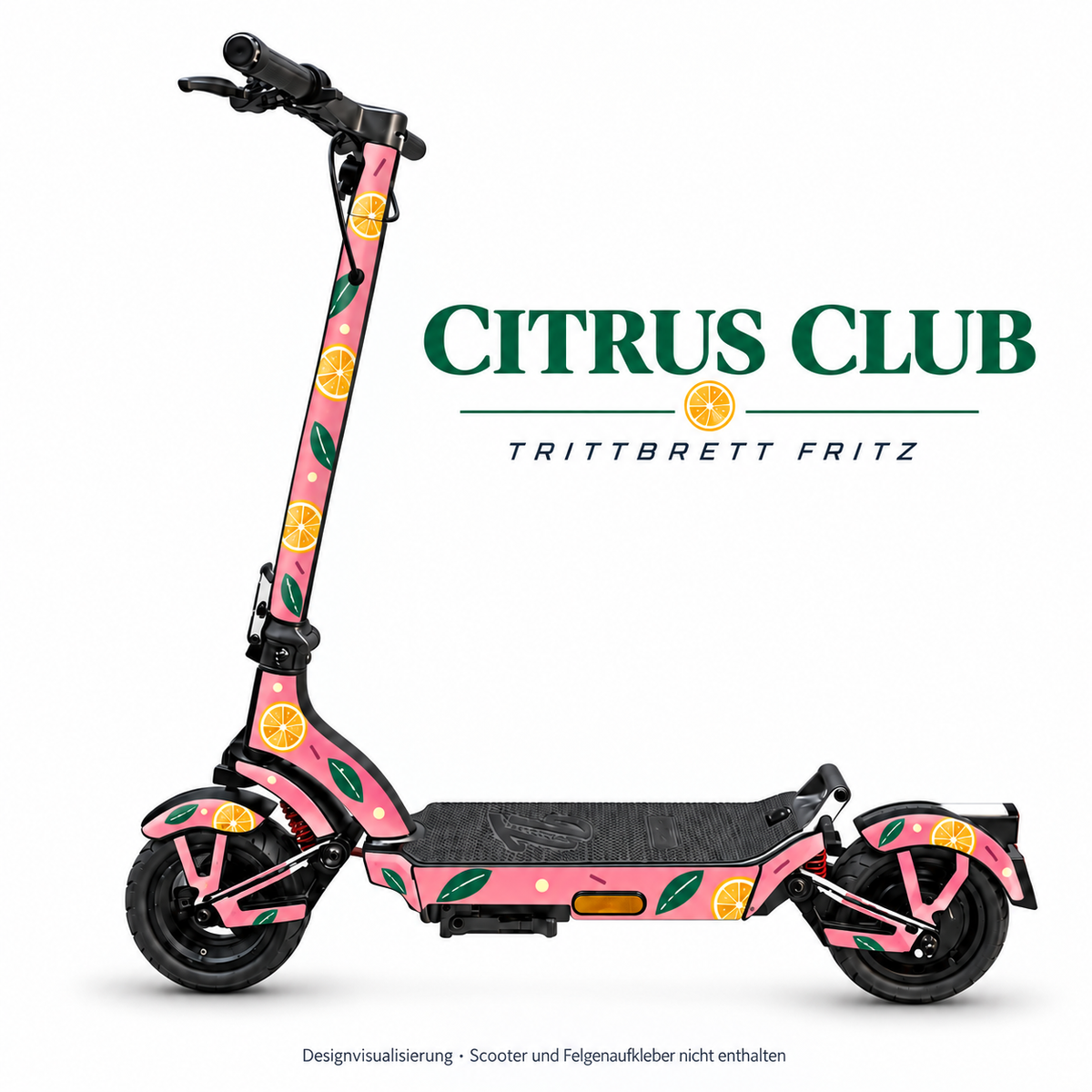 TRITTBRETT FRITZ Skin – CITRUS CLUB