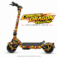 TRITTBRETT FRITZ Skin – CRIMSON DRAGON YELLOW