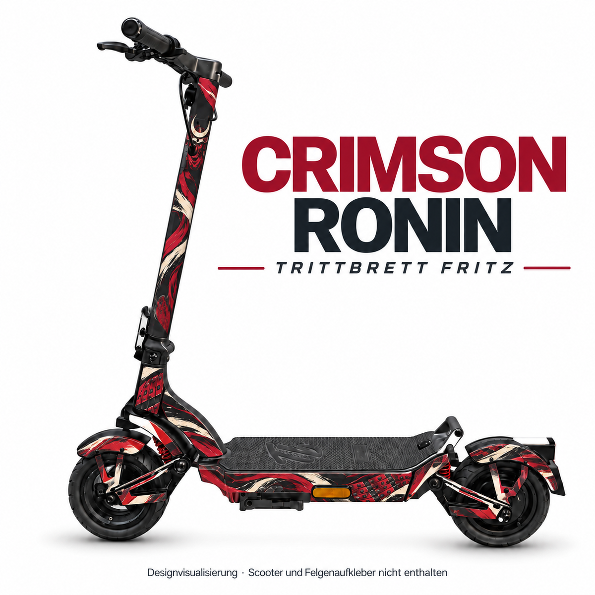 TRITTBRETT FRITZ Skin – CRIMSON RONIN