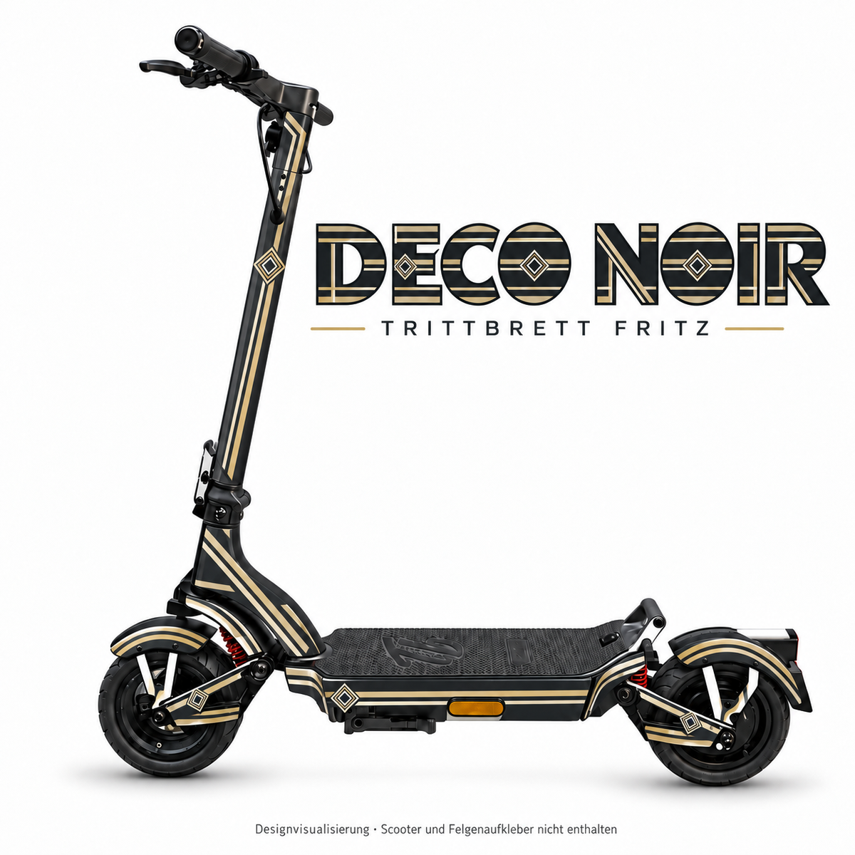 TRITTBRETT FRITZ Skin – DECO NOIR