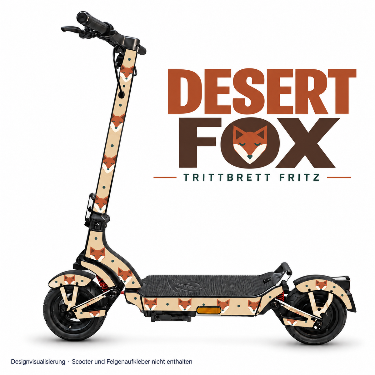 TRITTBRETT FRITZ Skin – DESERT FOX