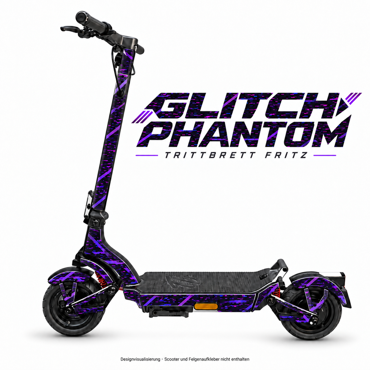 TRITTBRETT FRITZ Skin – GLITCH PHANTOM
