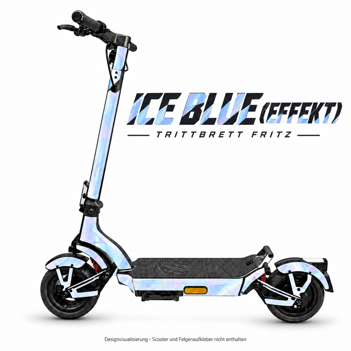 TRITTBRETT FRITZ Skin – ICE BLUE (EFFEKT)