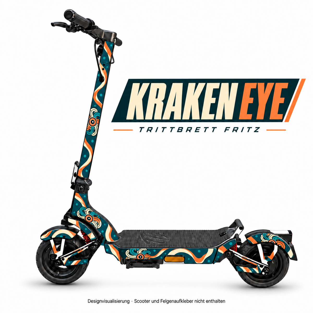 TRITTBRETT FRITZ Skin – KRAKEN EYE