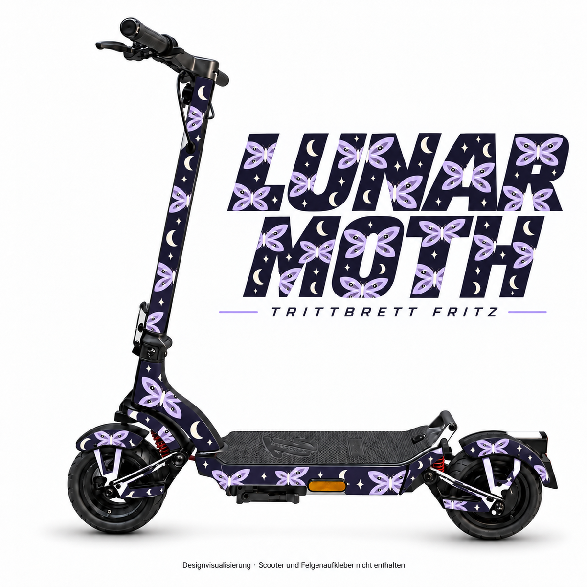 TRITTBRETT FRITZ Skin – LUNAR MOTH