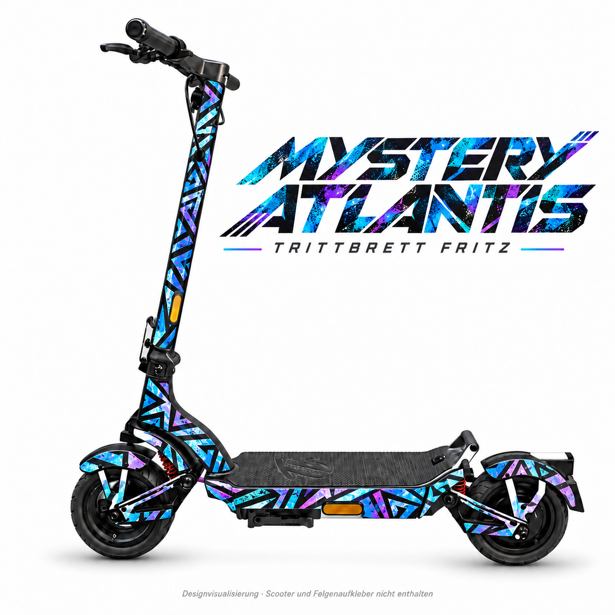 TRITTBRETT FRITZ Skin – MYSTERY ATLANTIS