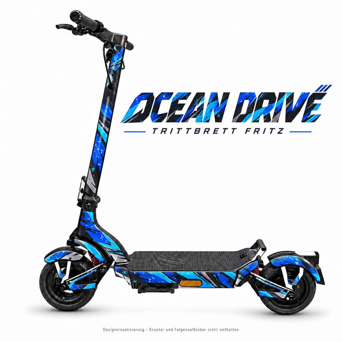 TRITTBRETT FRITZ Skin – OCEAN DRIVE