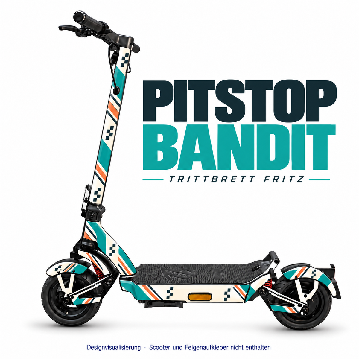 TRITTBRETT FRITZ Skin – PITSTOP BANDIT