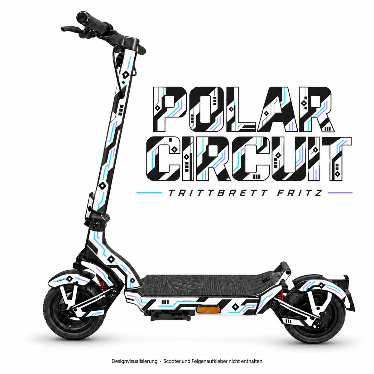 TRITTBRETT FRITZ Skin – POLAR CIRCUIT
