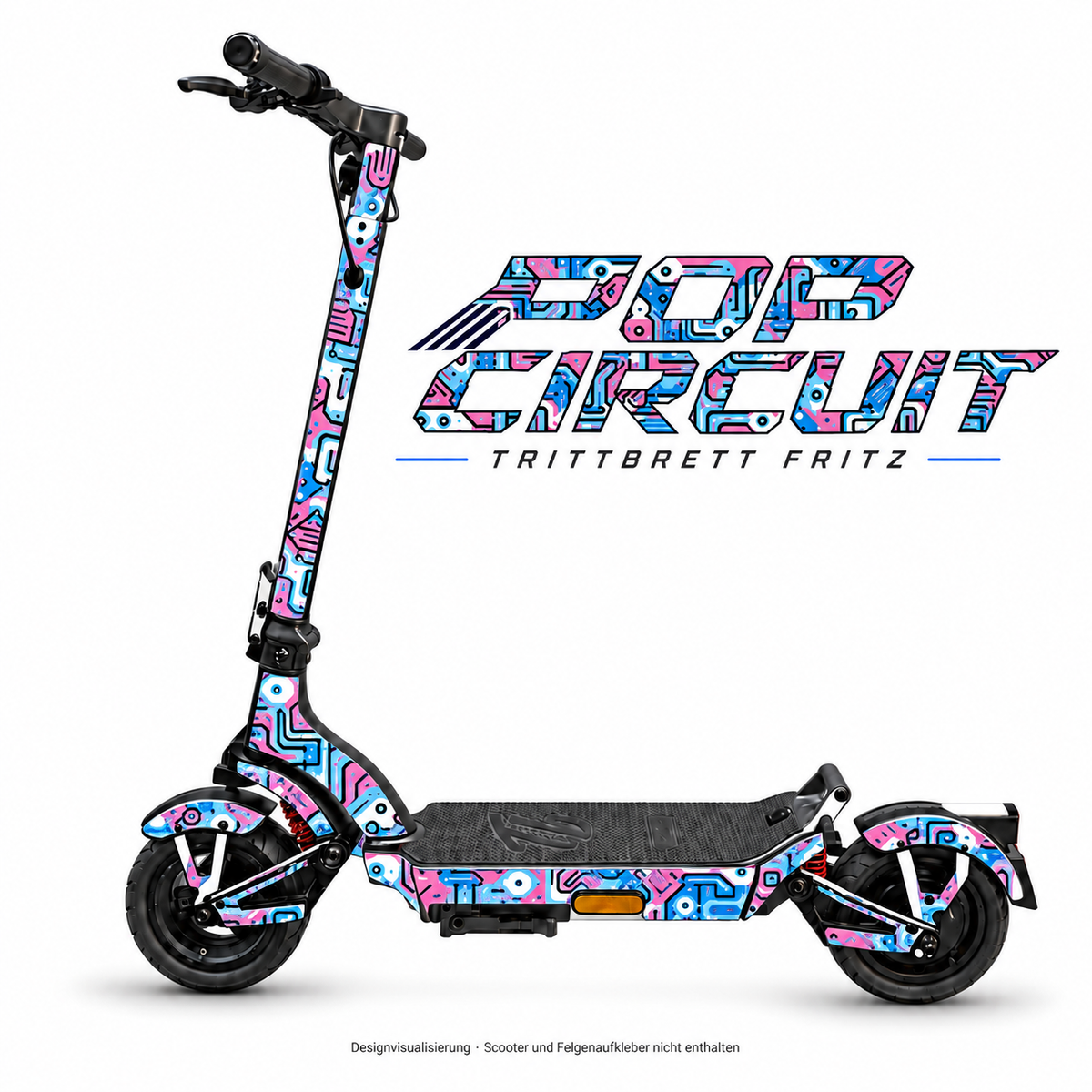 TRITTBRETT FRITZ Skin – POP CIRCUIT