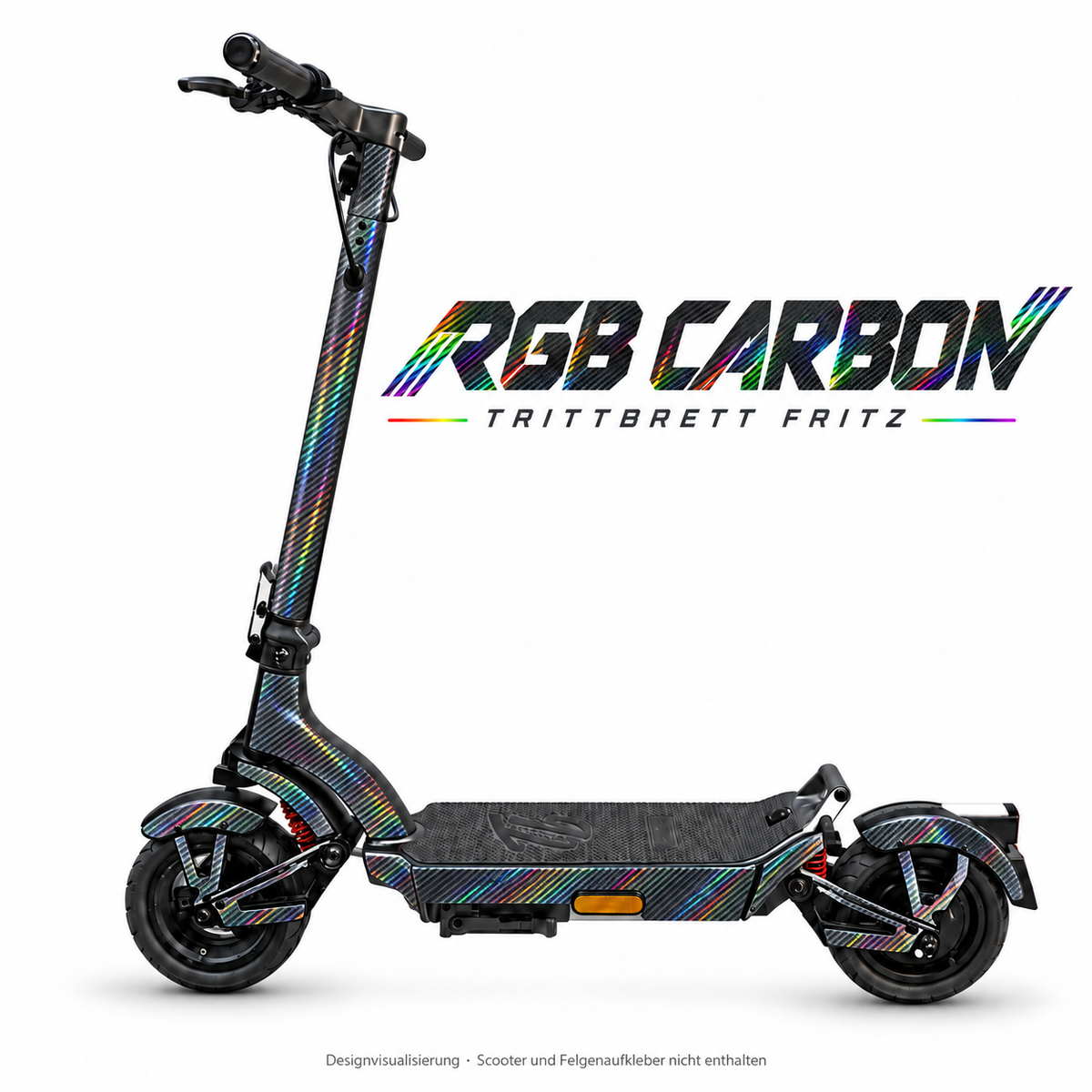 TRITTBRETT FRITZ Skin – RGB CARBON