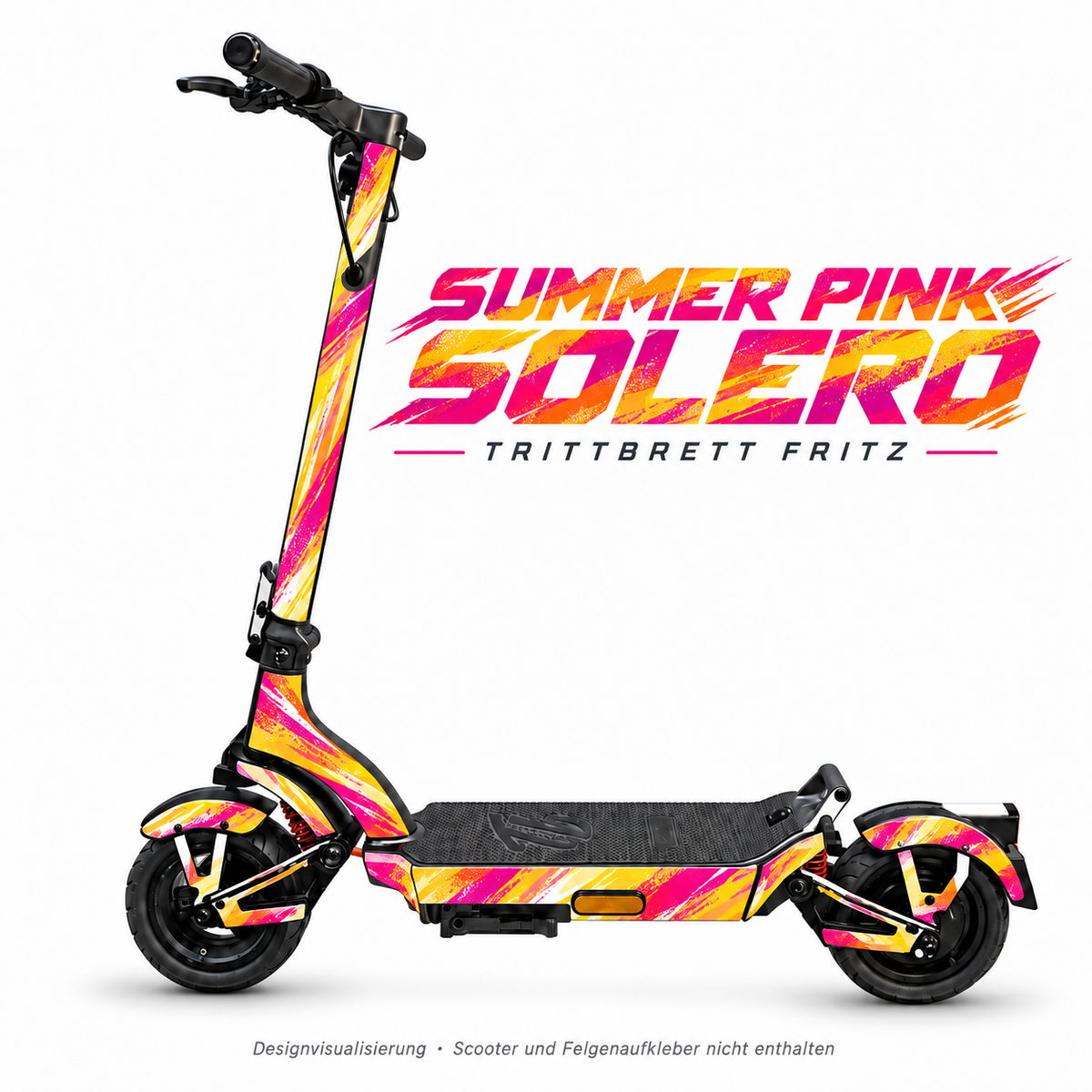 TRITTBRETT FRITZ Skin – SUMMER PINK SOLERO