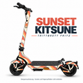 TRITTBRETT FRITZ Skin – SUNSET KITSUNE
