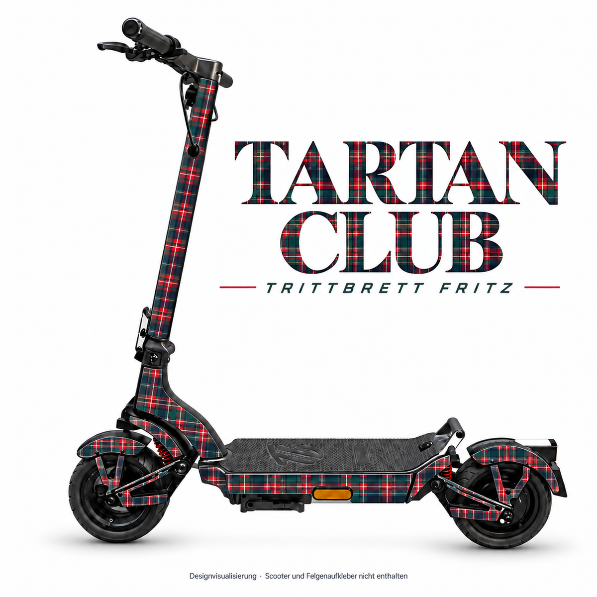 TRITTBRETT FRITZ Skin – TARTAN CLUB
