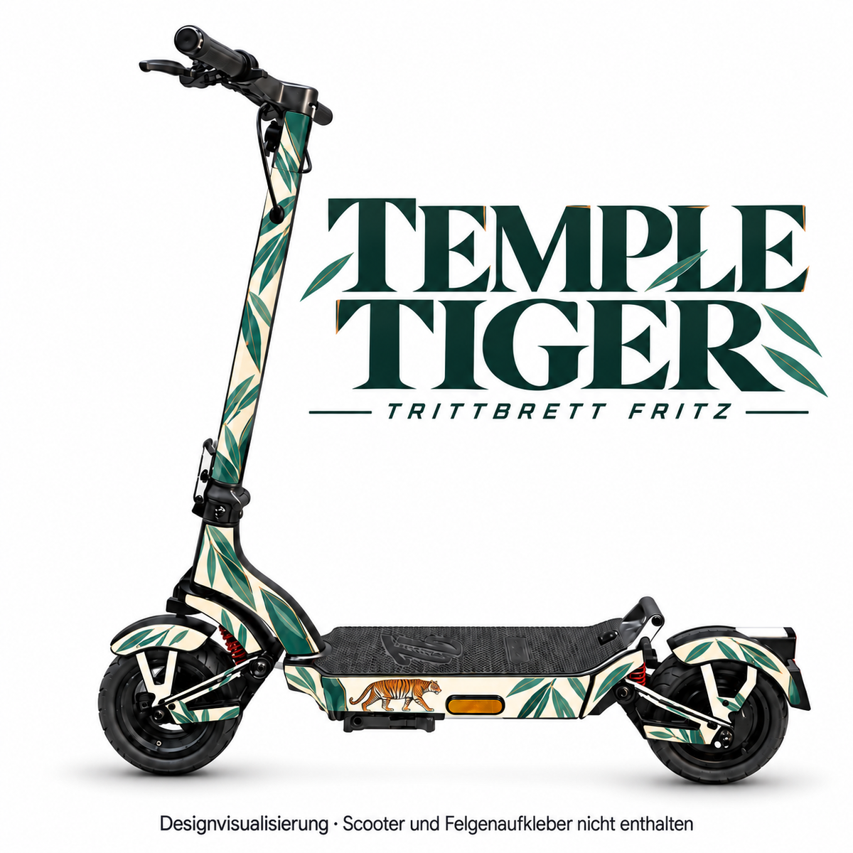 TRITTBRETT FRITZ Skin – TEMPLE TIGER