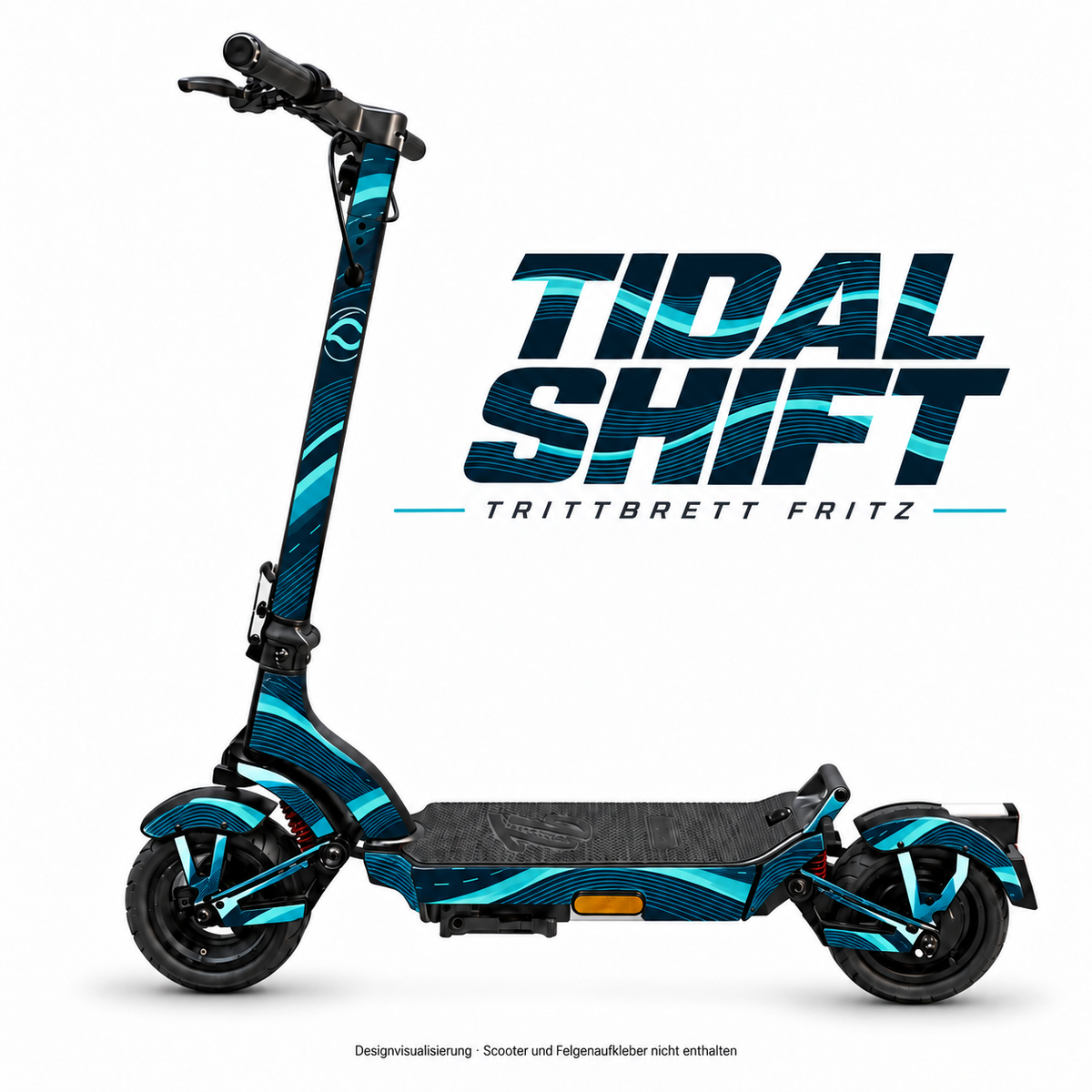 TRITTBRETT FRITZ Skin – TIDAL SHIFT