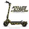 TRITTBRETT FRITZ Skin – YELLOW CYBER CAMOUFLAGE