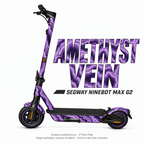 AMETHYST VEIN Skin für Segway Ninebot MAX G2. Felgenaufkleber separat erhältlich.
