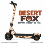DESERT FOX Skin für Segway Ninebot MAX G2. Felgenaufkleber separat erhältlich.