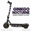 GINKGO NOCTURNE Skin für Segway Ninebot MAX G2. Felgenaufkleber separat erhältlich.