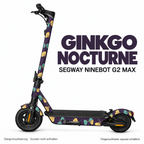 GINKGO NOCTURNE Skin für Segway Ninebot MAX G2. Felgenaufkleber separat erhältlich.