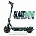 GLASSWING Skin für Segway Ninebot MAX G2. Felgenaufkleber separat erhältlich.