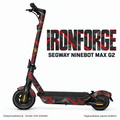 IRONFORGE Skin für Segway Ninebot MAX G2. Felgenaufkleber separat erhältlich.