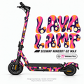 LAVA LAMP Skin für Segway Ninebot MAX G2. Felgenaufkleber separat erhältlich.