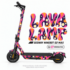 LAVA LAMP Skin für Segway Ninebot MAX G2. Felgenaufkleber separat erhältlich.