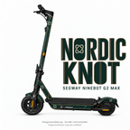 NORDIC KNOT Skin für Segway Ninebot MAX G2. Felgenaufkleber separat erhältlich.
