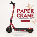PAPER CRANE Skin für Segway Ninebot MAX G2. Felgenaufkleber separat erhältlich.