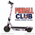 PINBALL CLUB Skin für Segway Ninebot MAX G2. Felgenaufkleber separat erhältlich.