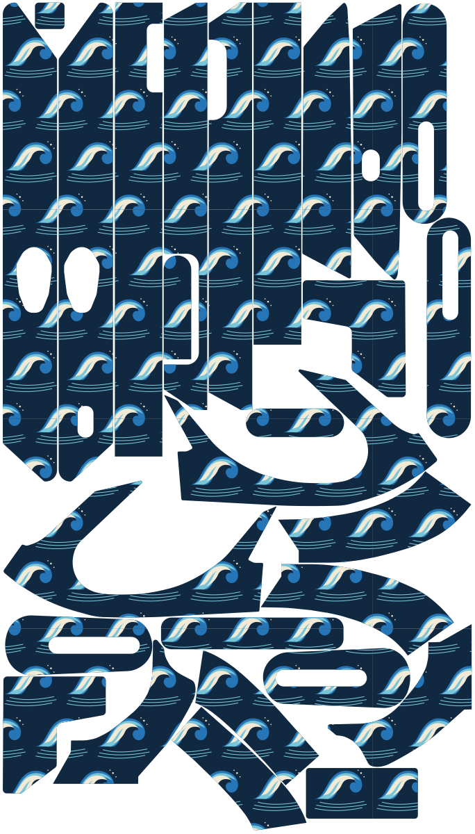 SAPPHIRE TIDE für Segway Ninebot MAX G2: 27 Originalteile des Skin-Sets.
