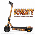 SEVENTY Skin für Segway Ninebot MAX G2. Felgenaufkleber separat erhältlich.