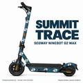 SUMMIT TRACE Skin für Segway Ninebot MAX G2. Felgenaufkleber separat erhältlich.