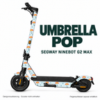 UMBRELLA POP Skin für Segway Ninebot MAX G2. Felgenaufkleber separat erhältlich.