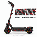 IRONFORGE Skin für Segway Ninebot MAX G3. Felgenaufkleber separat erhältlich.