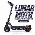 LUNAR MOTH Skin für Segway Ninebot MAX G3. Felgenaufkleber separat erhältlich.