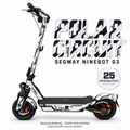 POLAR CIRCUIT Skin für Segway Ninebot MAX G3. Felgenaufkleber separat erhältlich.