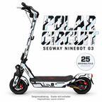 POLAR CIRCUIT Skin für Segway Ninebot MAX G3. Felgenaufkleber separat erhältlich.