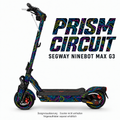 PRISM CIRCUIT Skin für Segway Ninebot MAX G3. Felgenaufkleber separat erhältlich.