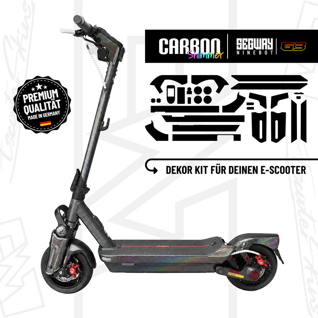 SEGWAY NINEBOT G3 SKIN | SCHIMMER CARBON