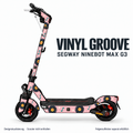 VINYL GROOVE Skin für Segway Ninebot MAX G3. Felgenaufkleber separat erhältlich.
