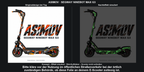 Asimov / MAX G3 – Originaldesign bei Tag und simulierter grüner Nachteffekt. Glow +29,99 € Aufpreis zum separaten Skin; Scooter nicht enthalten. Bitte kläre vor der Nutzung im öffentlichen Straßenverkehr bei der örtlich zuständigen Behörde, ob diese Folie an deinem E-Scooter zulässig ist.